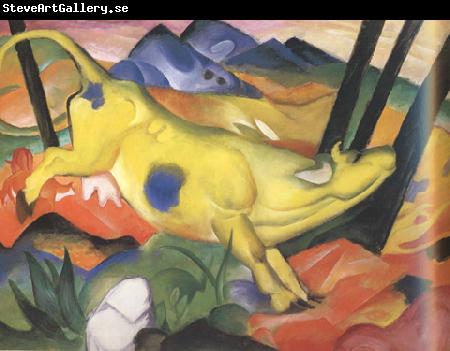 Franz Marc Yellow Cow (mk34)